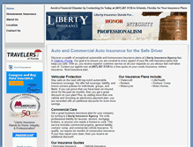 Tablet Screenshot of libertyinsuranceagencyfl.com